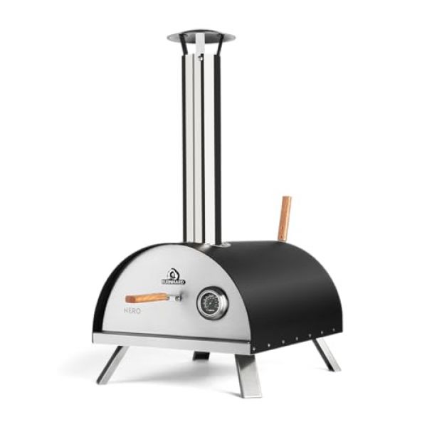 Burnhard Edelstahl Pizzaofen Nero
