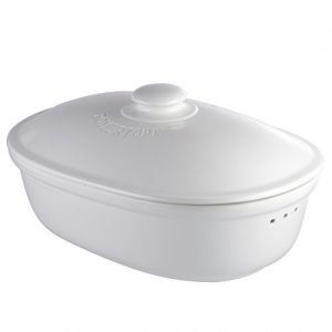 Weißer Brottopf von Römertopf