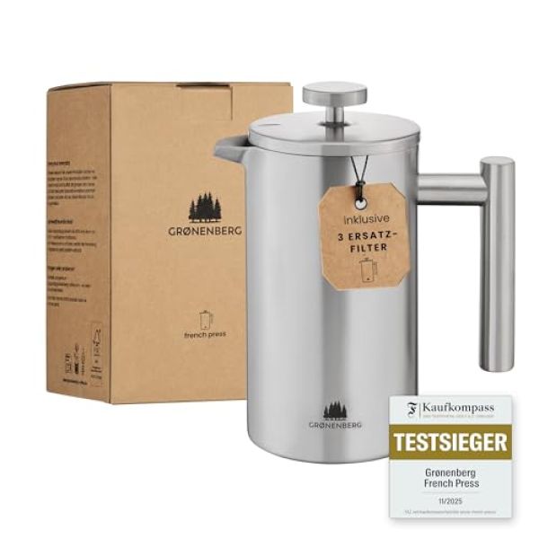 Groenenberg French Press aus Edelstahl