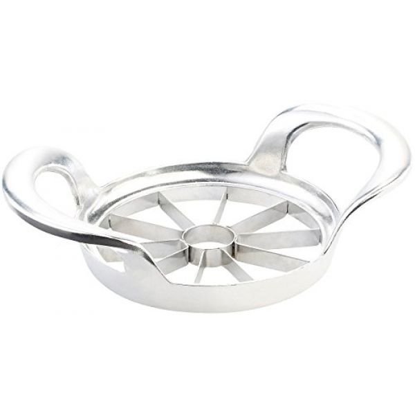 PEARL Apfelzerteiler aus Alu mit Edelstahlklingen