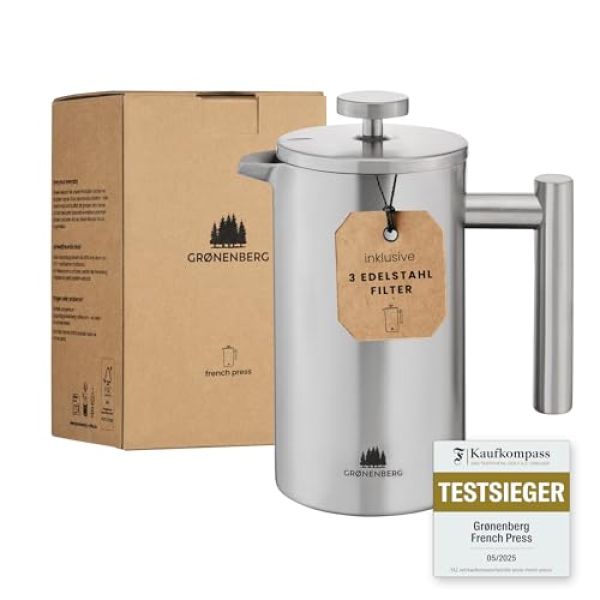 Groenenberg French Press aus Edelstahl