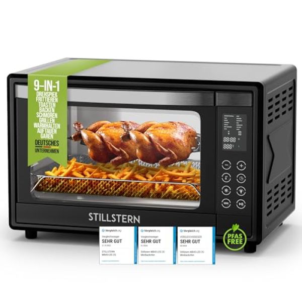 Stillstern - Digitaler Mini Backofen mit Umluft (45 Liter)